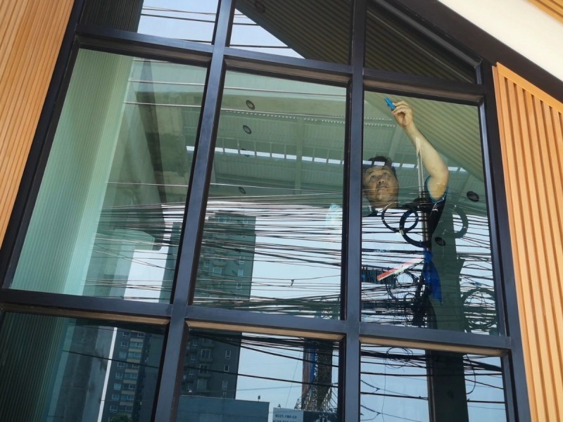 ฟิล์มติดอาคารของแท้มีประกัน